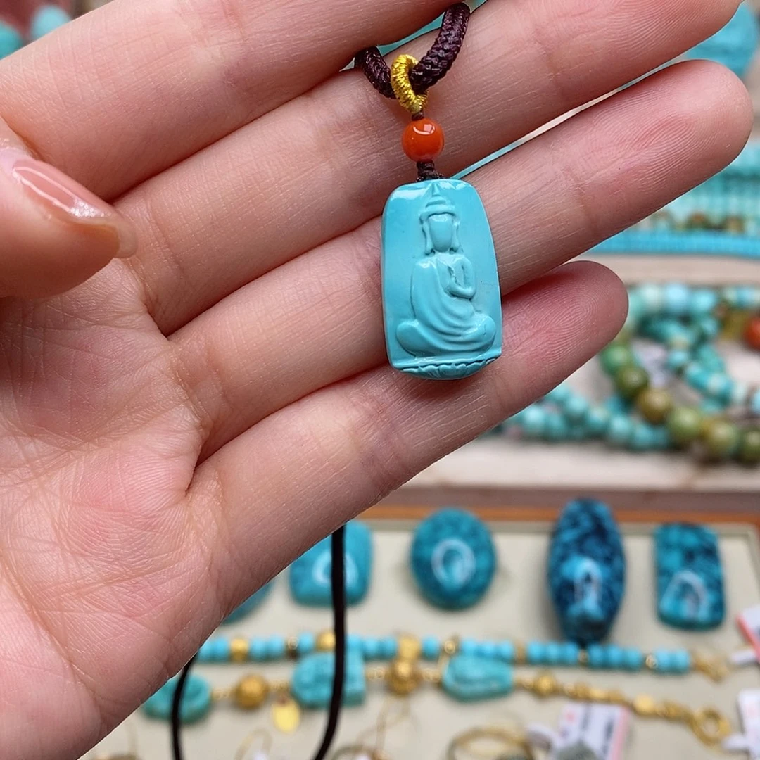 绿松石珠宝奇石未镶嵌