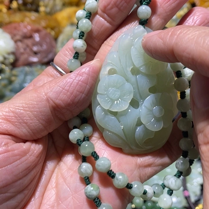 岫玉岫玉吊坠未镶嵌