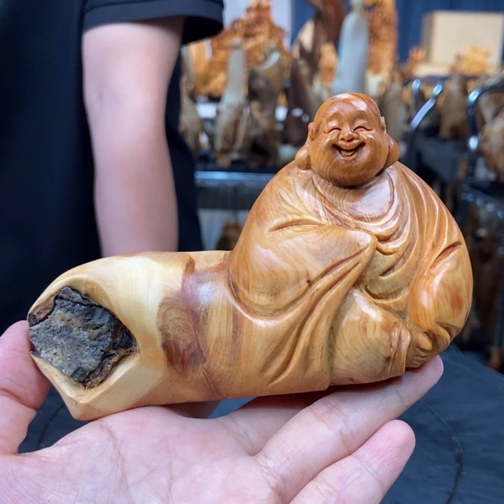 柏木（崖柏）手把件