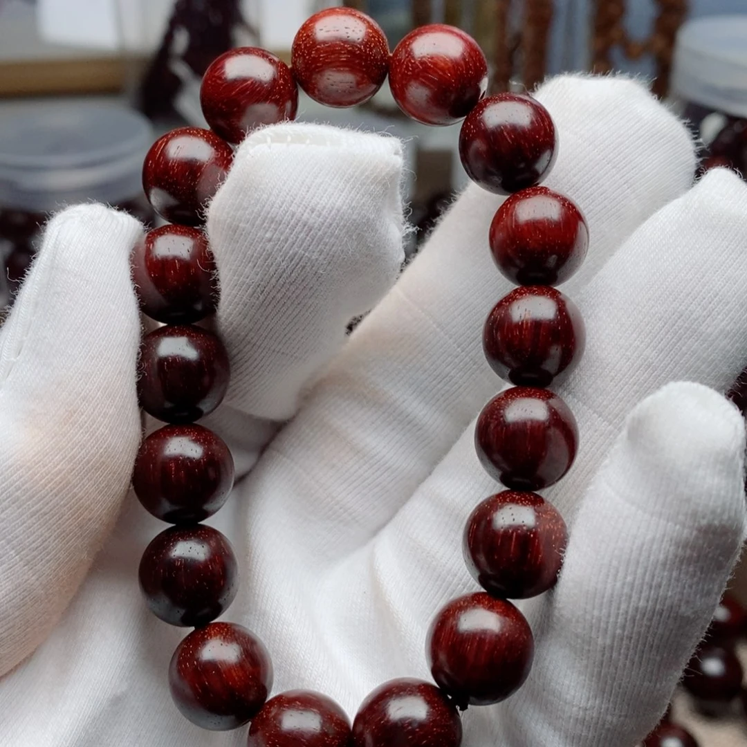 Y***_手串/手链小叶紫檀原汁原味1.2