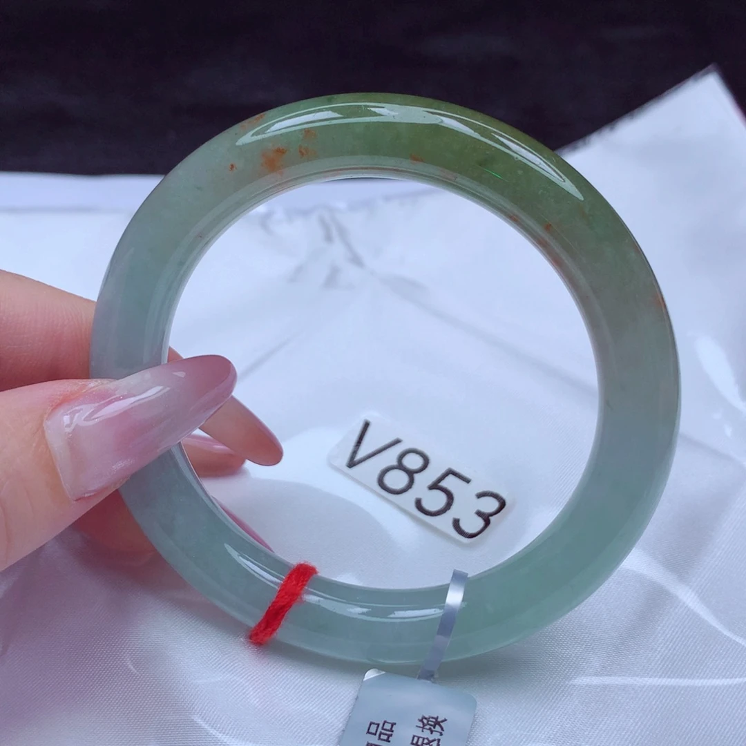 翡翠未镶嵌手镯手镯56