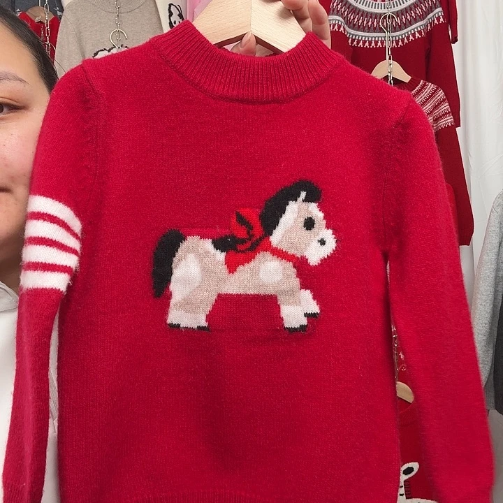 红色小马四条杠140尺码