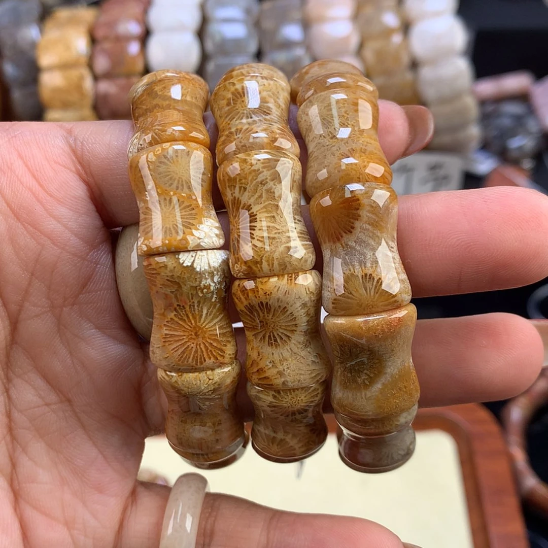 【闪购商品】硅化珊瑚（珊瑚玉）未镶嵌颈饰16号上新一条300米可挑