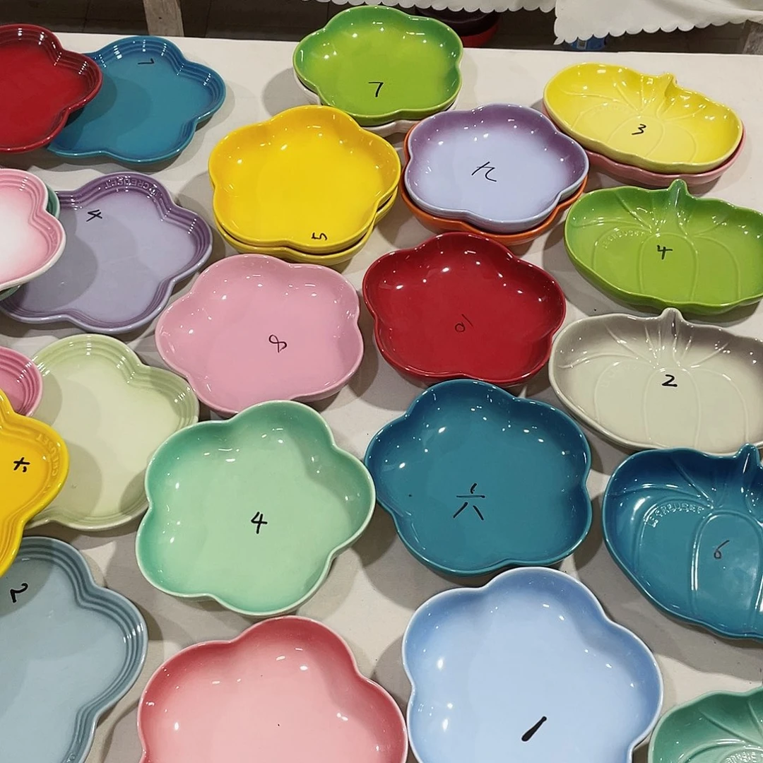 瓷片微瑕陶瓷餐具家用 两个精品