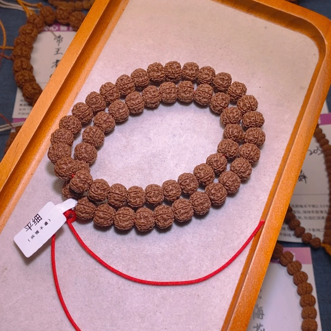 手串金刚菩提精品平细双圈11+