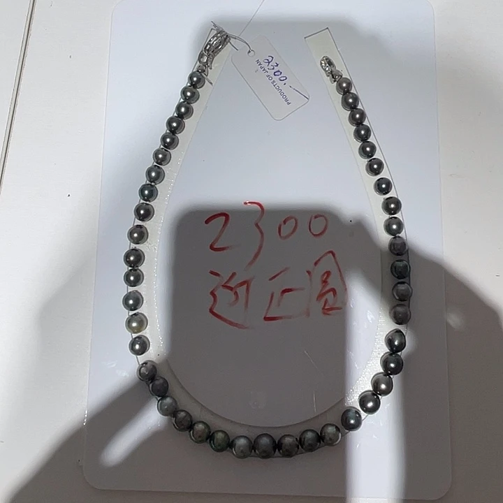 未镶嵌海水珍珠颈饰大溪地项链