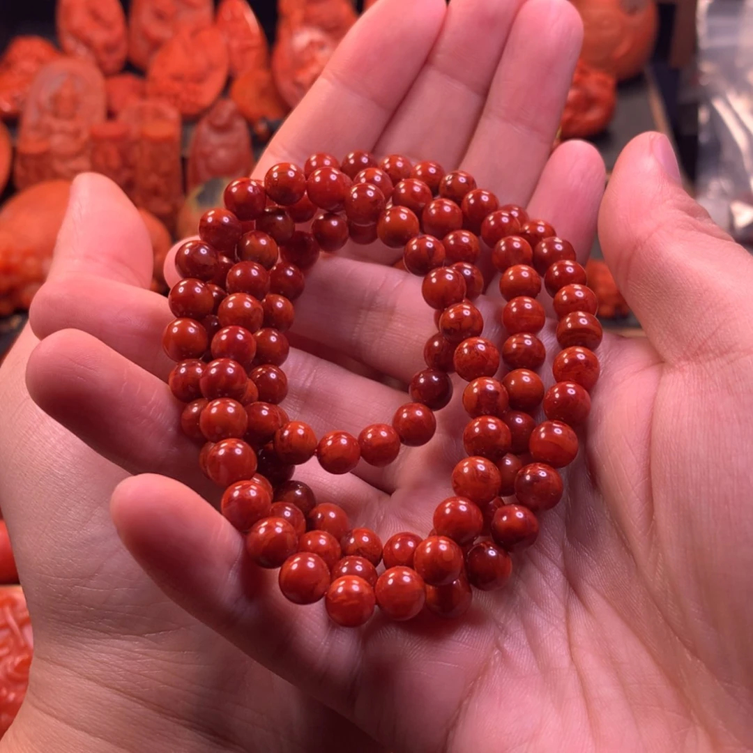 【闪购商品】未镶嵌高品多圈南红玛瑙