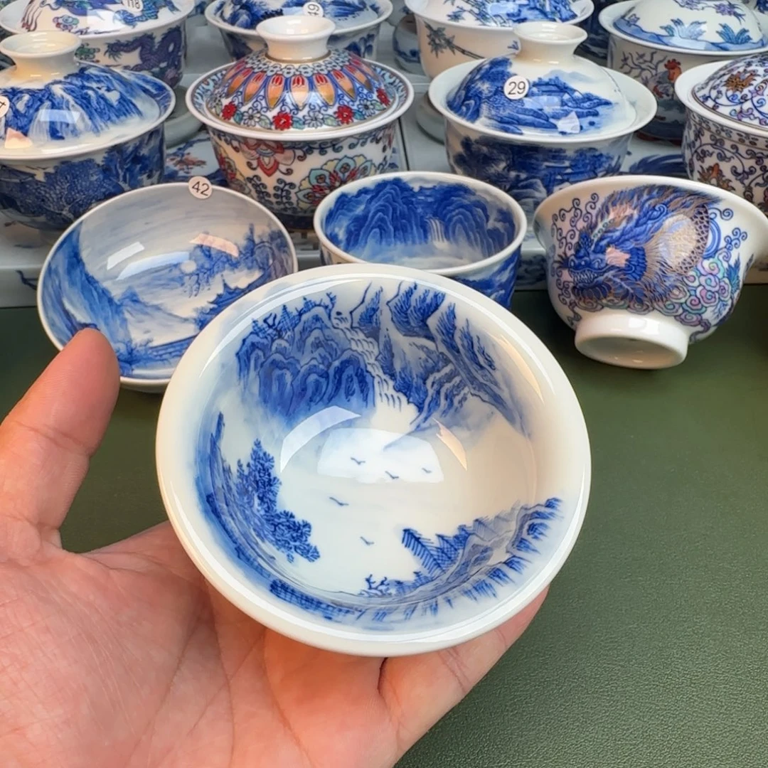 纯手工纯手绘茶具55