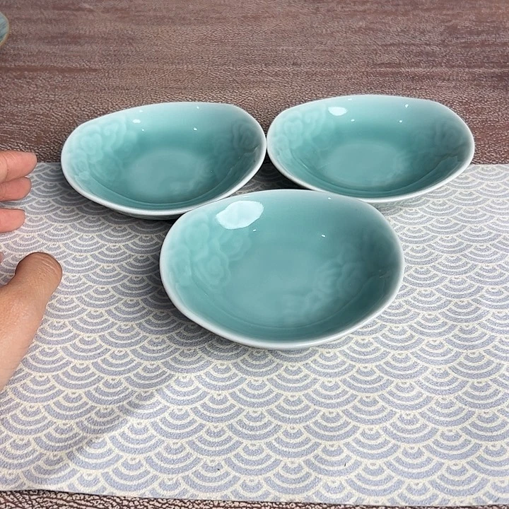 龙泉云间青瓷小米茶器