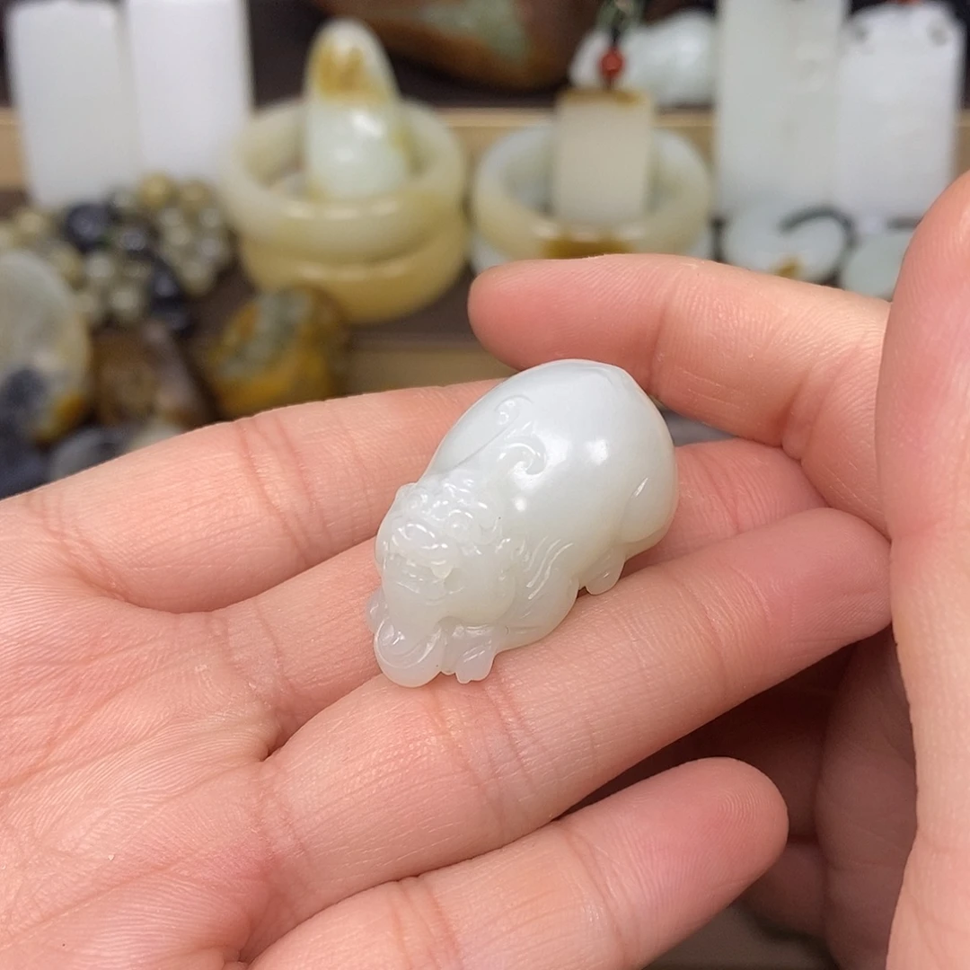 和田玉未镶嵌颈饰51