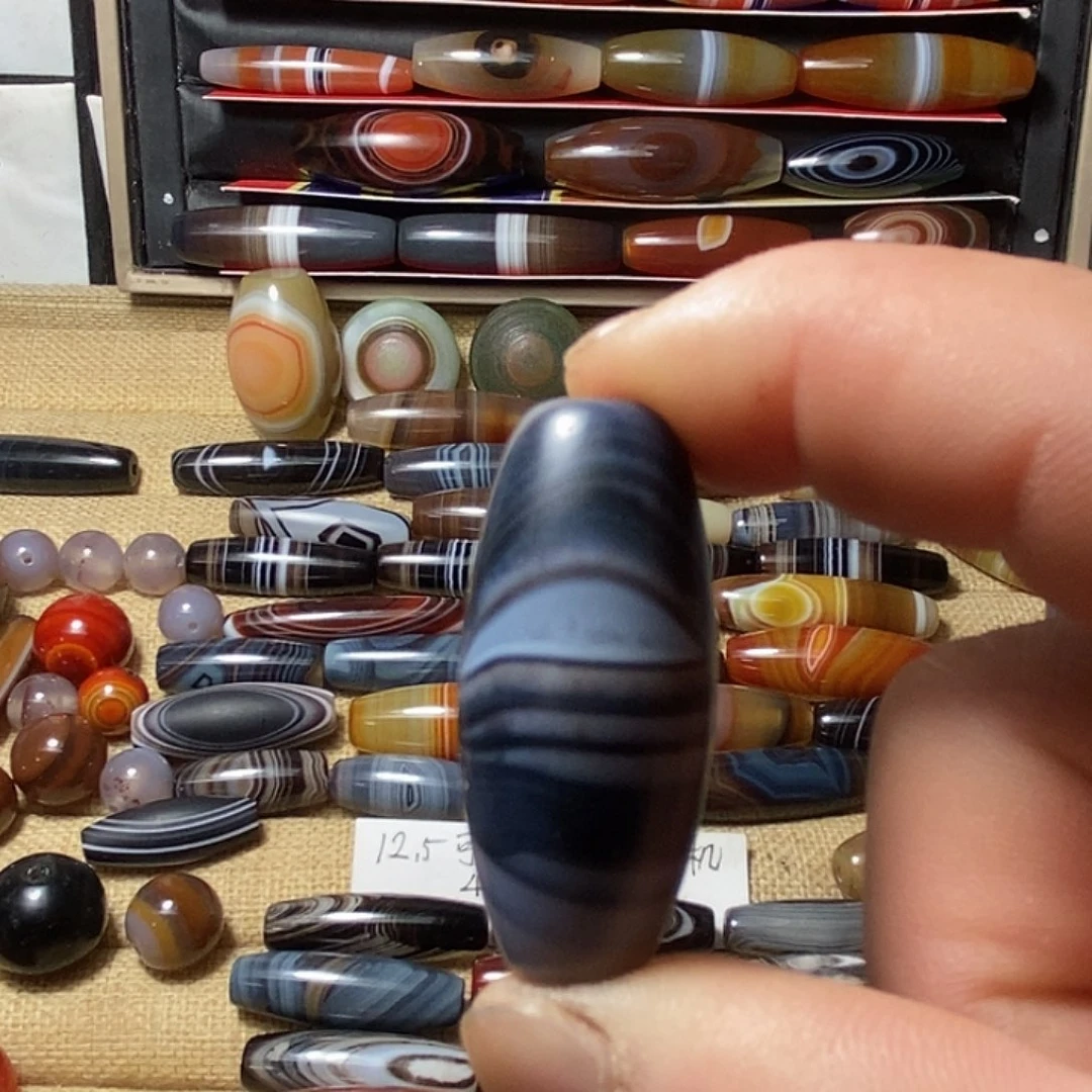 玛瑙/玉髓合金颈饰