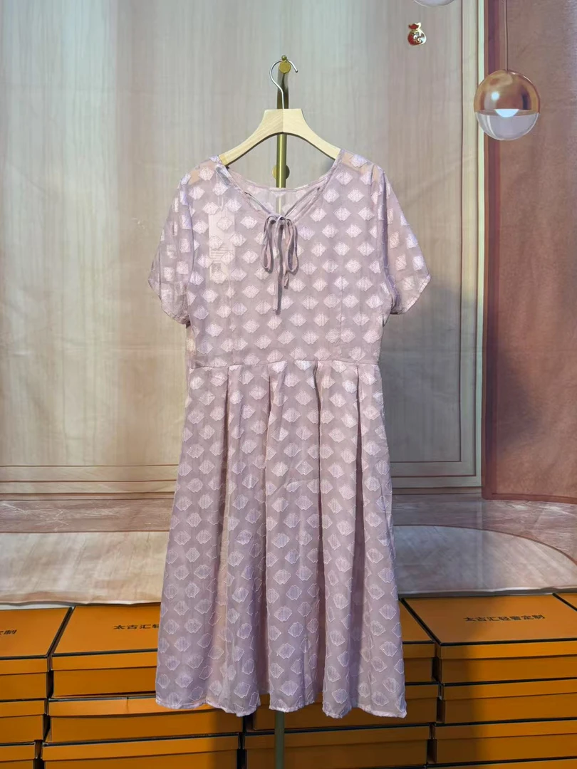 蕾丝旗袍裙中长裙连衣裙T065