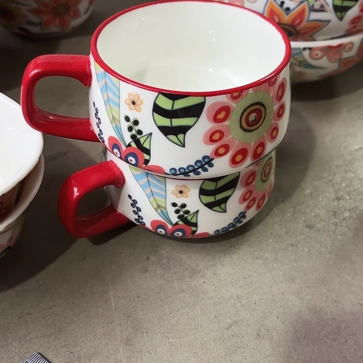 碟ঞ**ঞ微瑕介意勿拍……2个杯