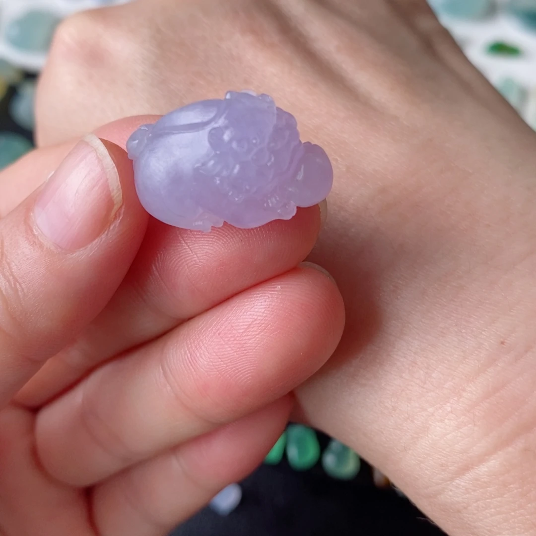 未镶嵌定制翡翠貔貅