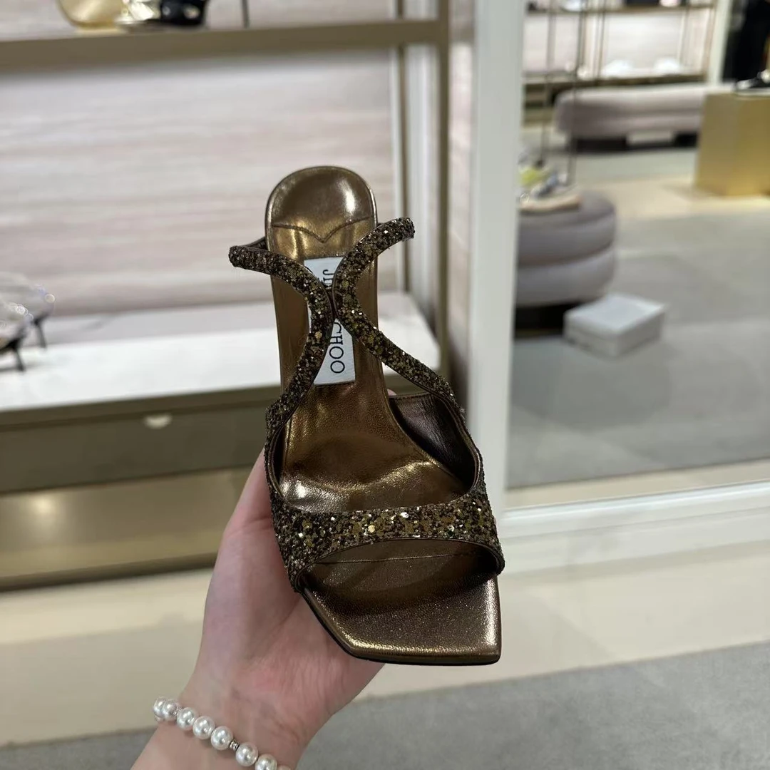 全新未使用 JIMMY CHOO/吉米周 /周仰杰/六六/高跟鞋