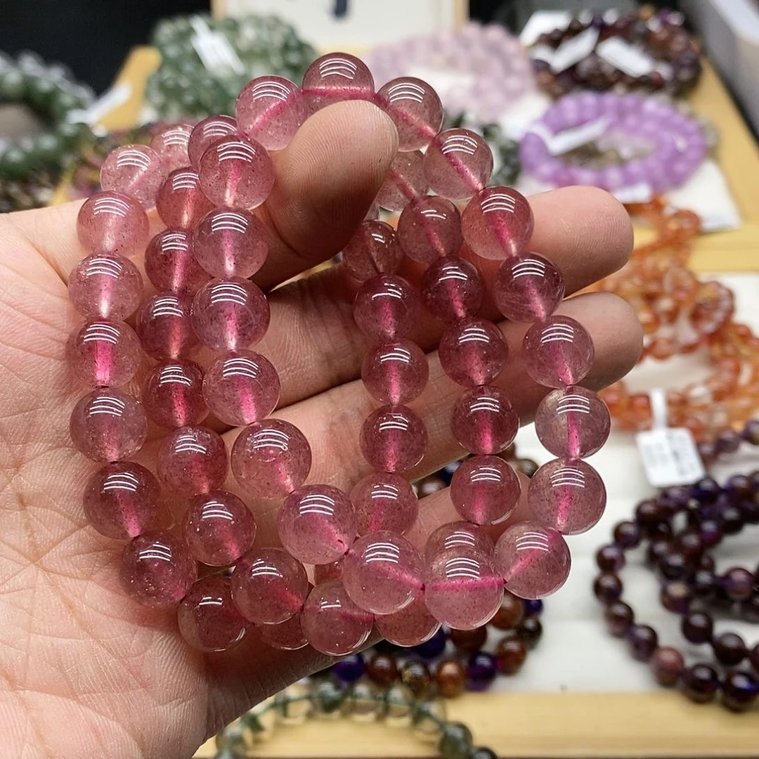 石英质玉手链未镶嵌多样性发货发一条