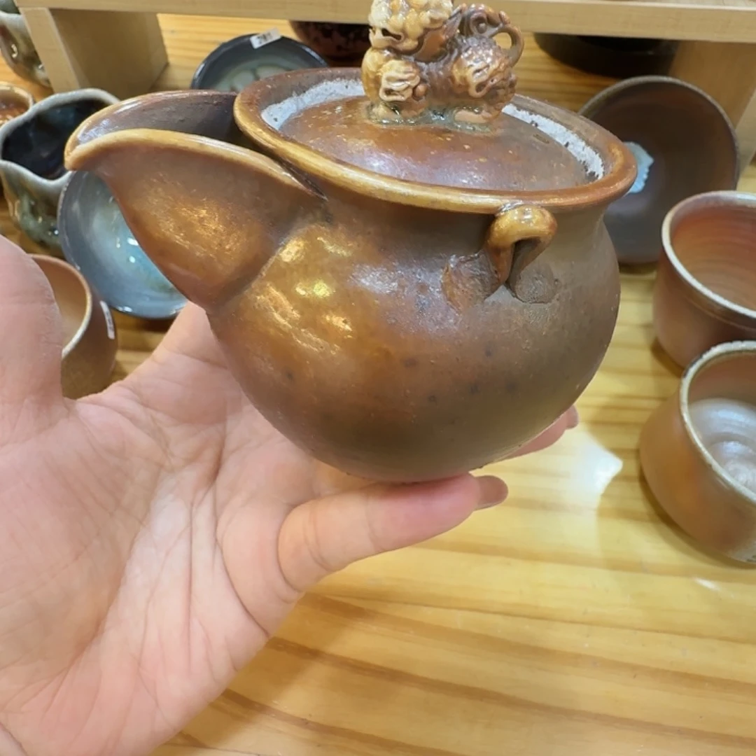 手工手作古柴烧宝瓶