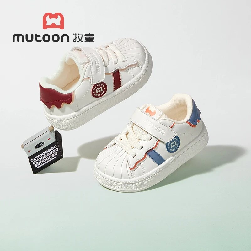 牧童童鞋2025春季新款宝宝学步机能鞋婴幼儿防滑软底鞋皮面步前鞋