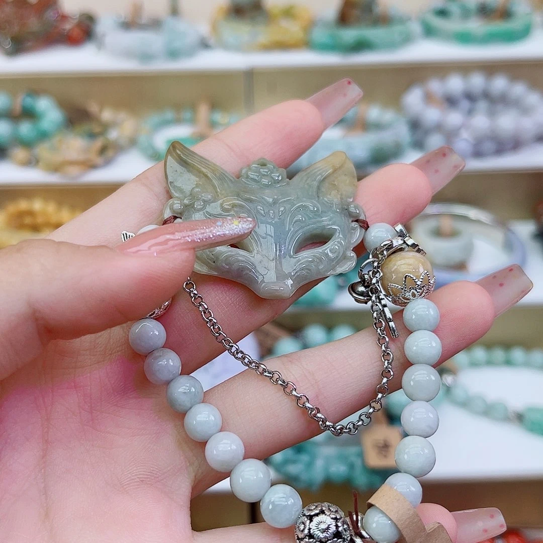 翡翠未镶嵌手链手链