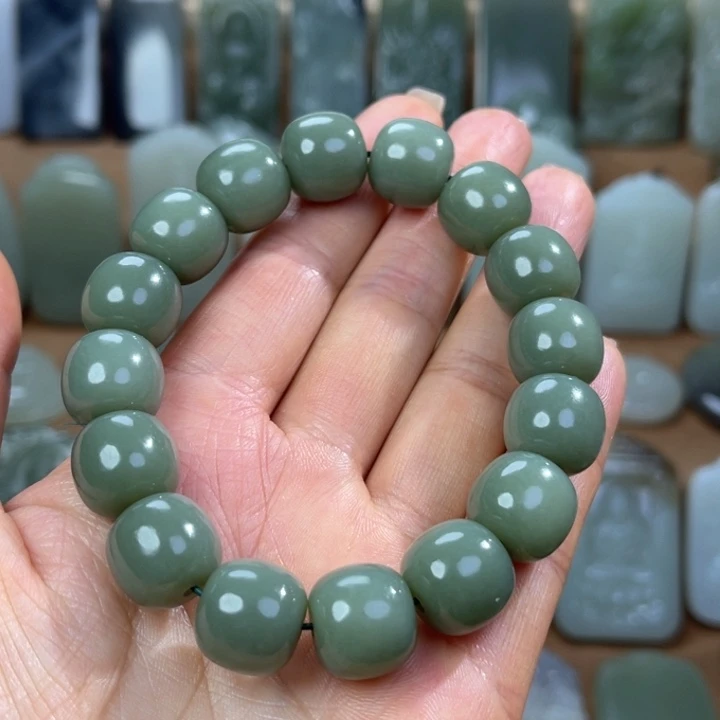 和田玉（糖玉）手串未镶嵌