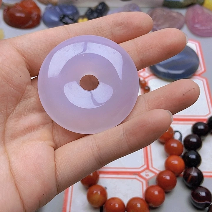 【闪购商品】玛瑙/玉髓未镶嵌珠宝半成品清**月