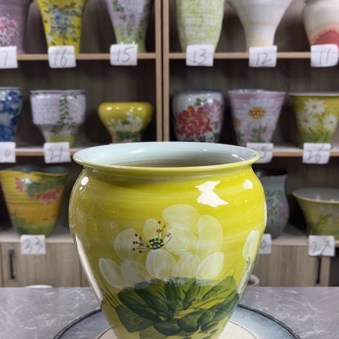 景德镇陶瓷花盆花盆