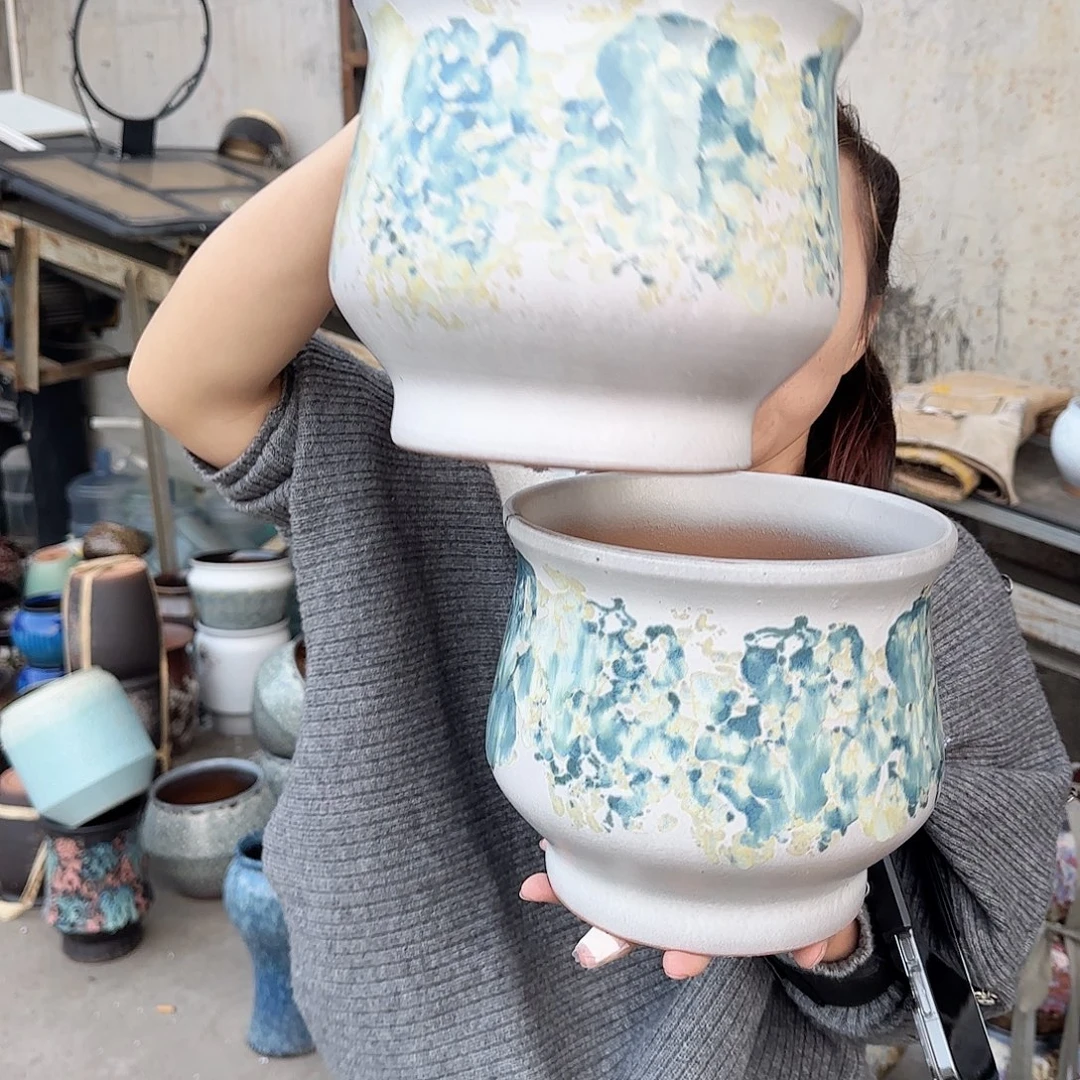 王嫂花盆1027-212高18口20