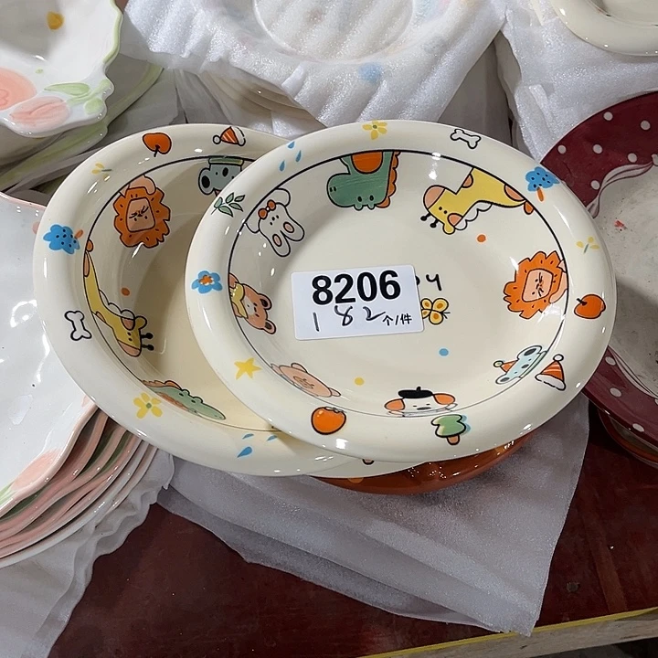 瓷片微瑕外贸餐具8206