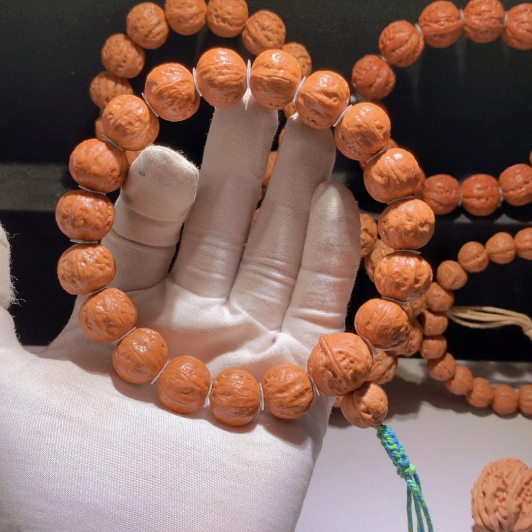 文玩核桃手串青****地