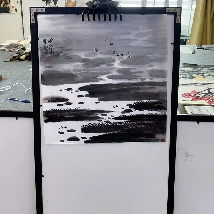 国画张圣敏先生纯手绘作品