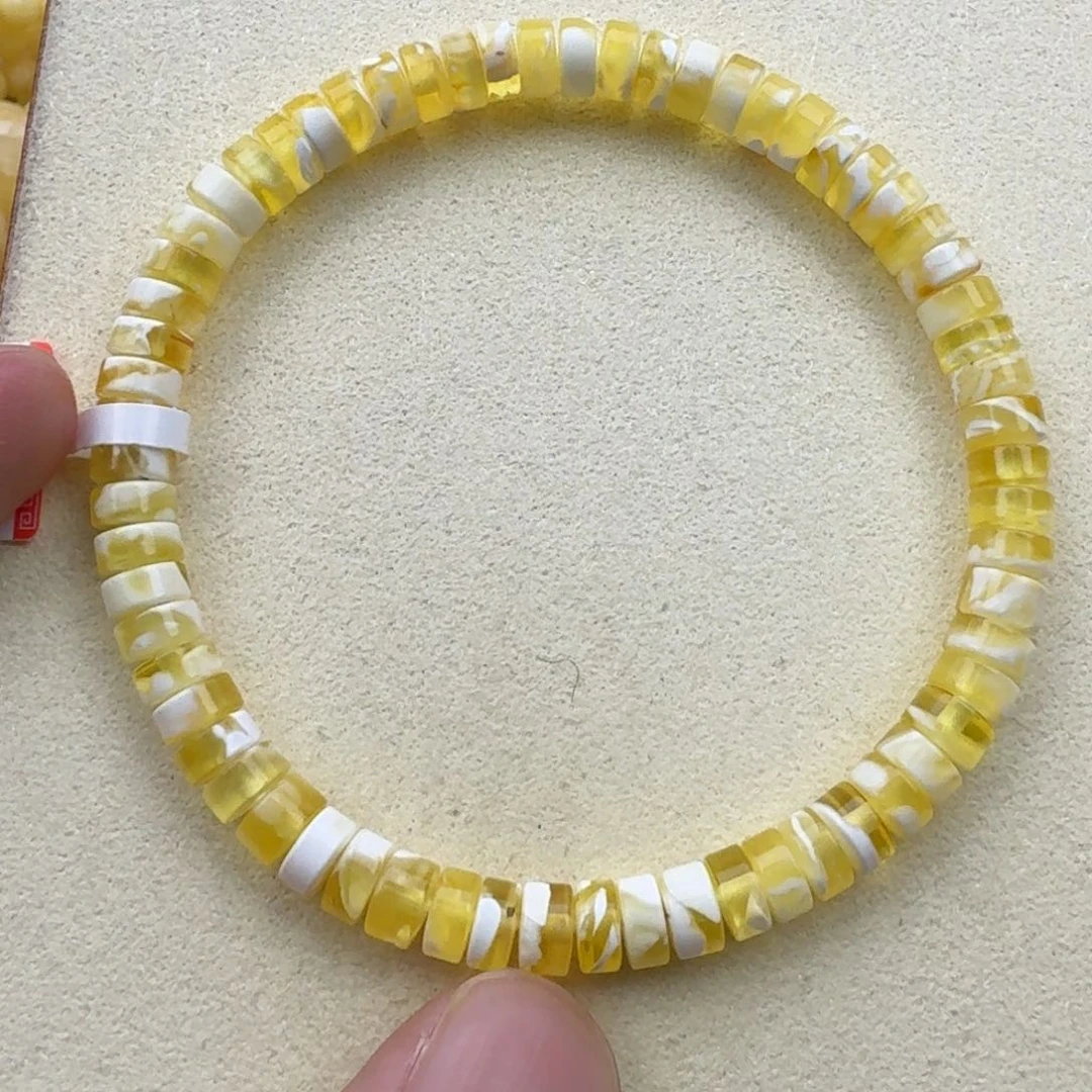 琥珀手链未镶嵌蜜蜡手串