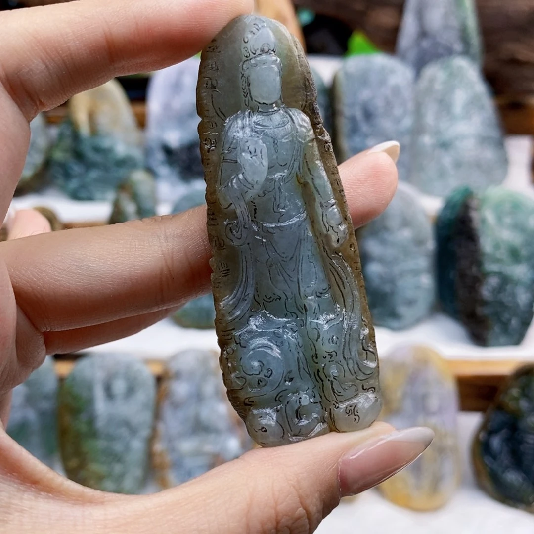 未镶嵌定制翡翠卞*