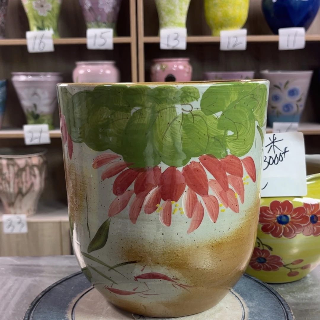 景德镇陶瓷花盆花盆