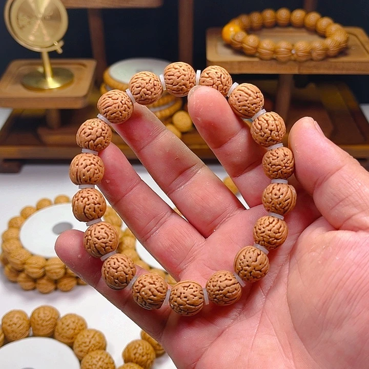 桃核吊坠野生蜜桃