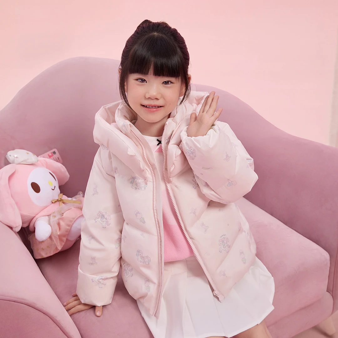 【25新款】波司登儿童中性时尚潮流时尚童趣羽绒服T250246305KI