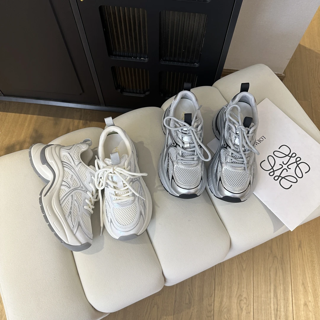 KeKe【星河】7cm跟高 小个子定制夏季厚底老爹鞋透气增高休闲运动鞋