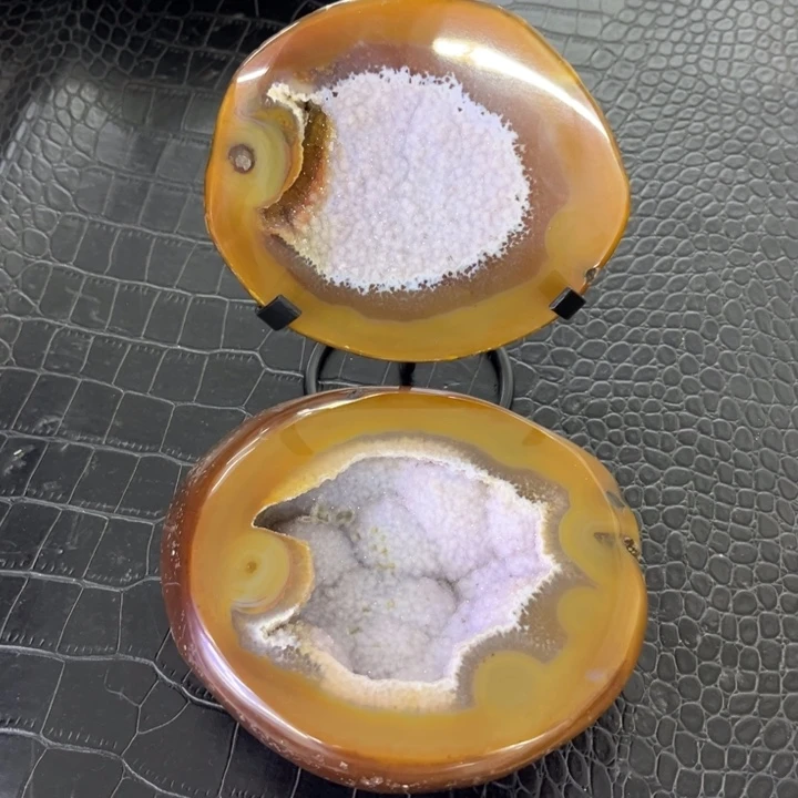 珠宝半成品水晶未镶嵌大粉软盆