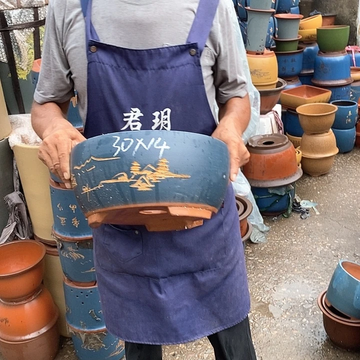 紫砂花盆紫砂花盆