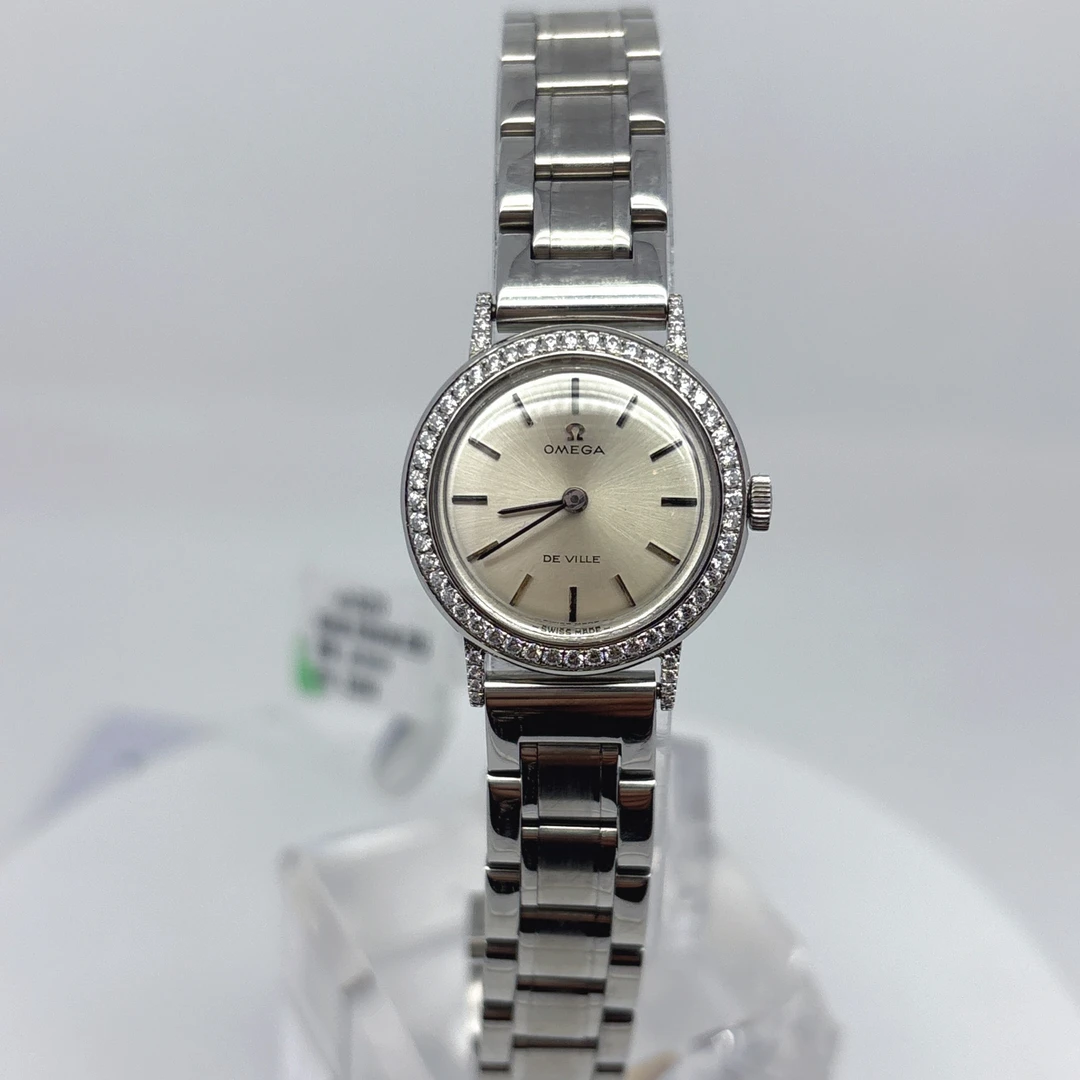 95新 Omega/欧米茄 手动机械表后钻23.5mm/公价32999/wh9220