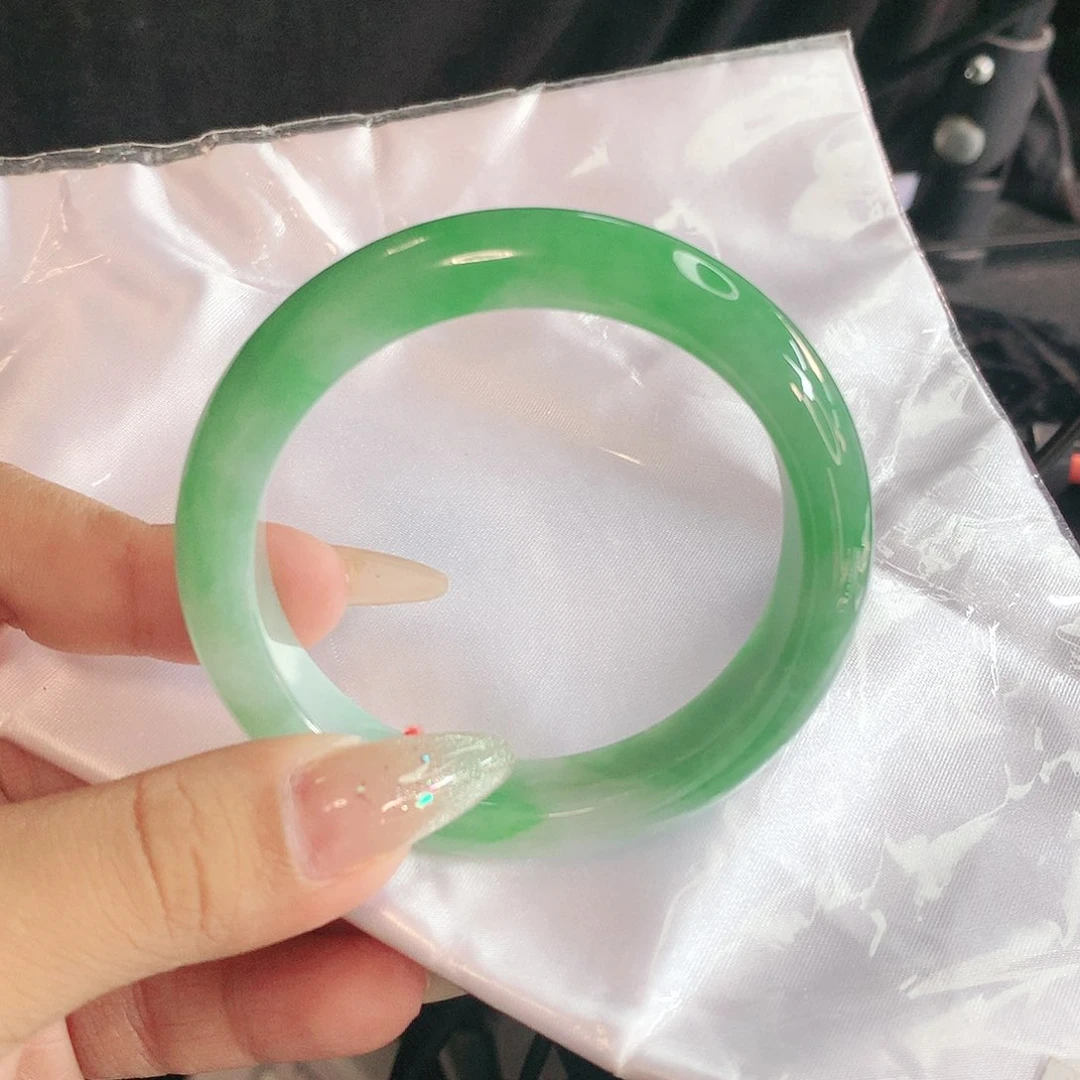 未镶嵌手镯翡翠54圈2265