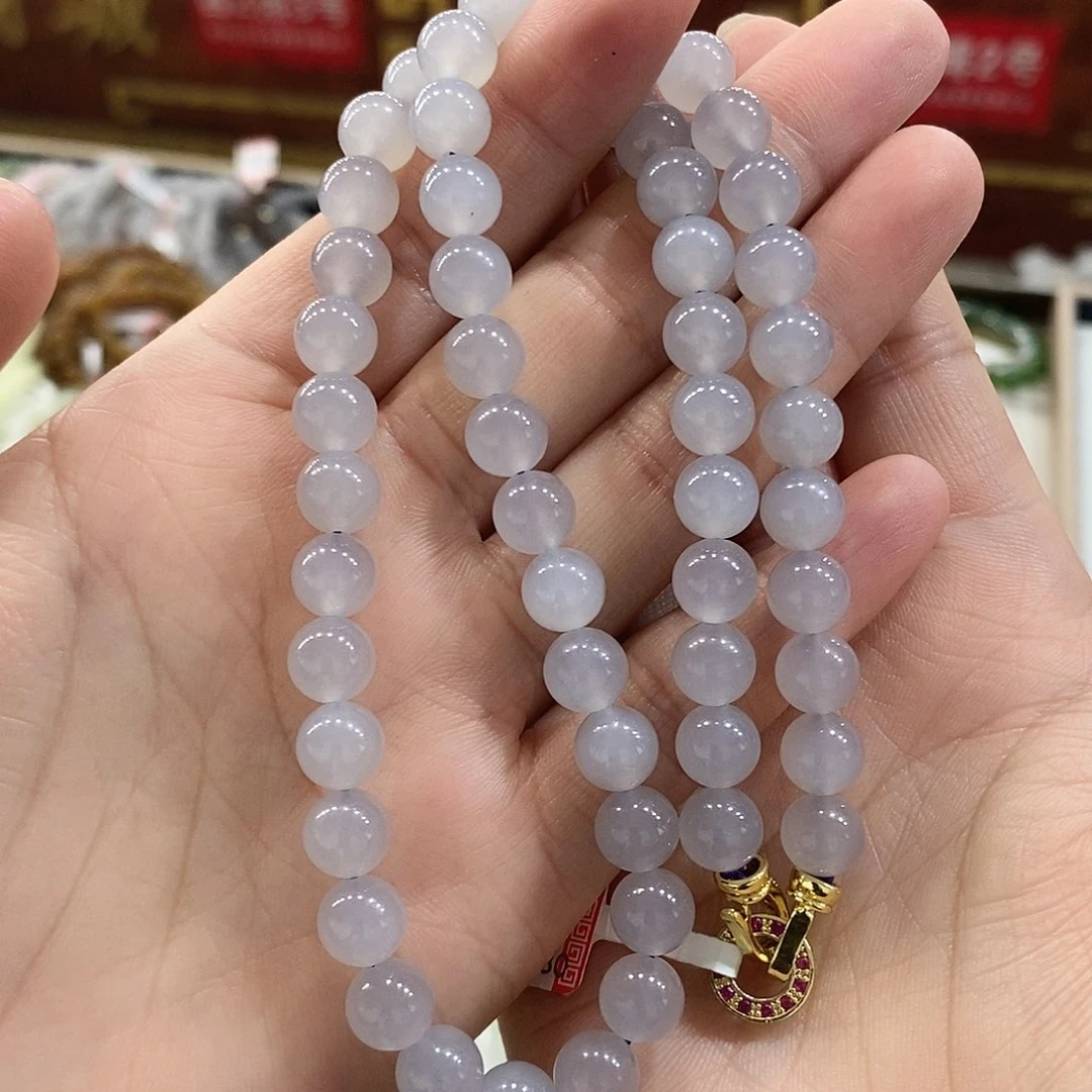 和田玉手串卡8未镶嵌