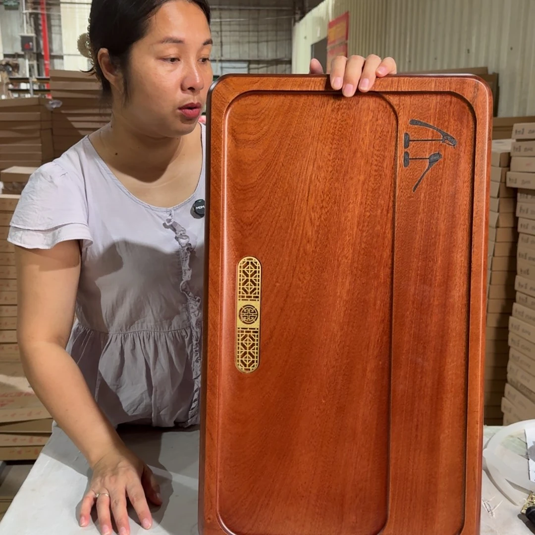花梨木茶盘60*35尺寸