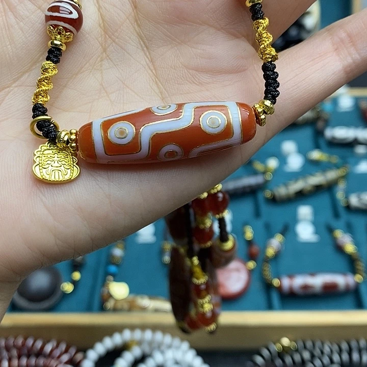 玛瑙/玉髓颈饰合金