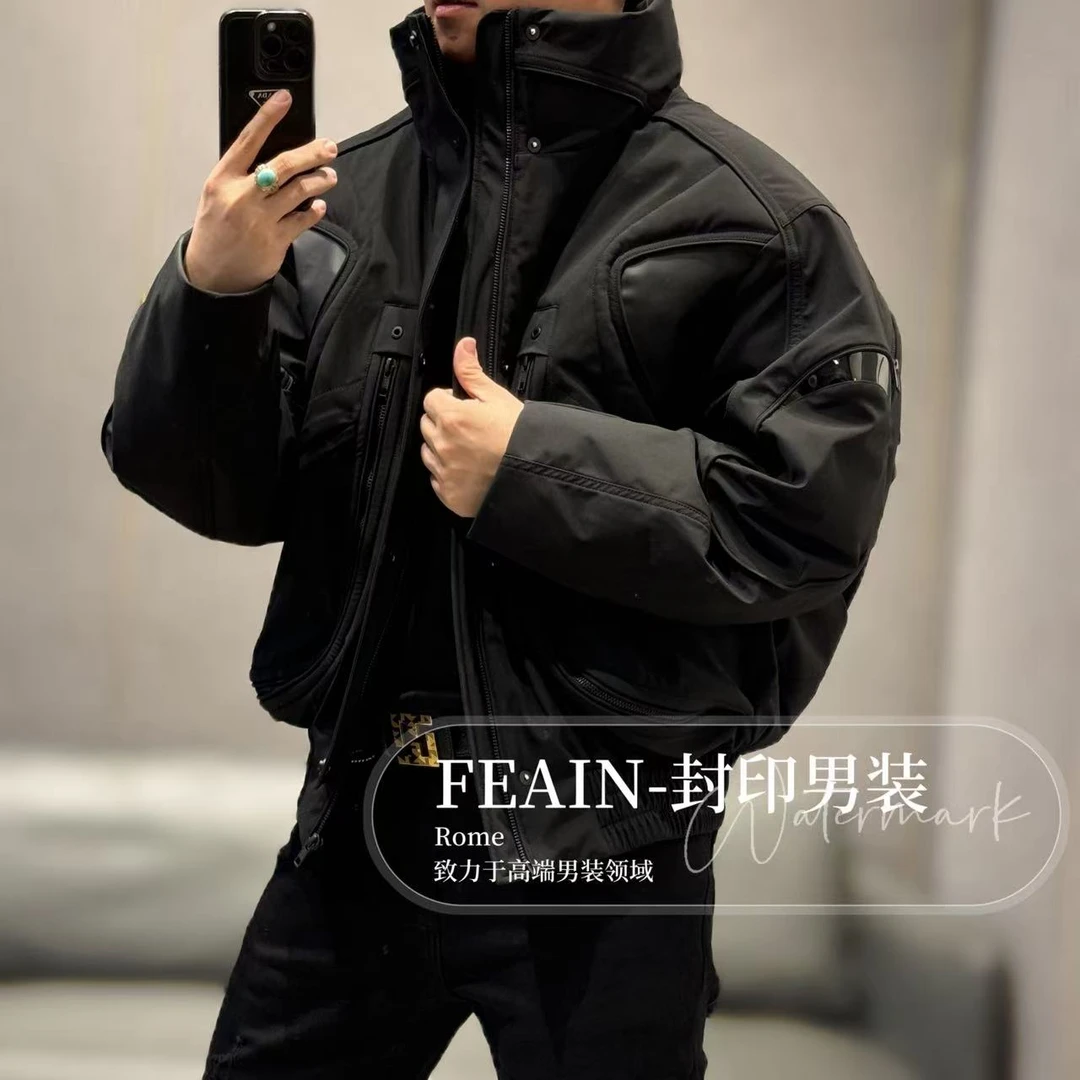 【雷霆机甲鹅绒服】高端潮牌雷霆万钧设计元素鹅绒服25170