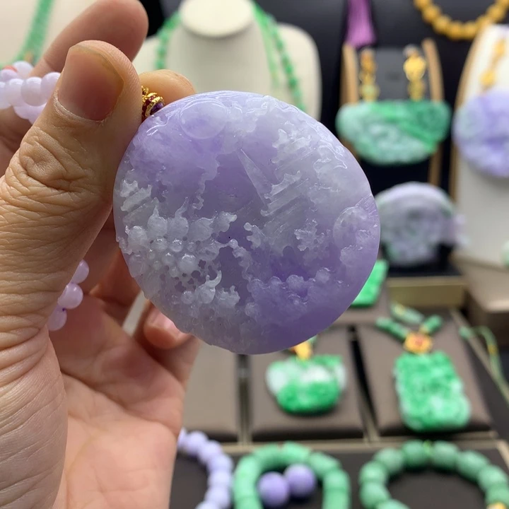 翡翠吊坠(不含链)未镶嵌