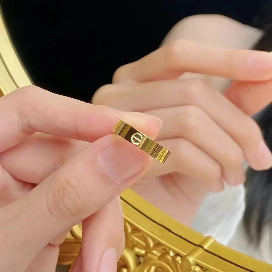 合金戒指 卡卡卡卡闭口戒指