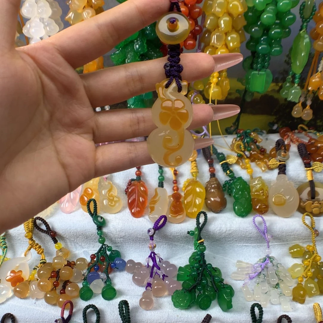 玛瑙/玉髓吊坠(不含链)未镶嵌微***活