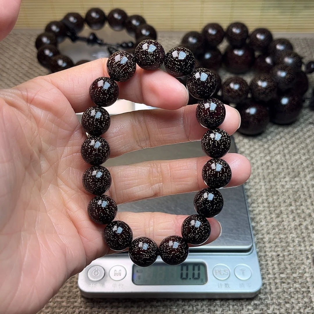 檀香紫檀（小叶紫檀）1.2 17颗 爆星