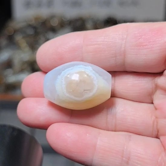 玛瑙/玉髓裸珠_ HEIMORI 天然天珠