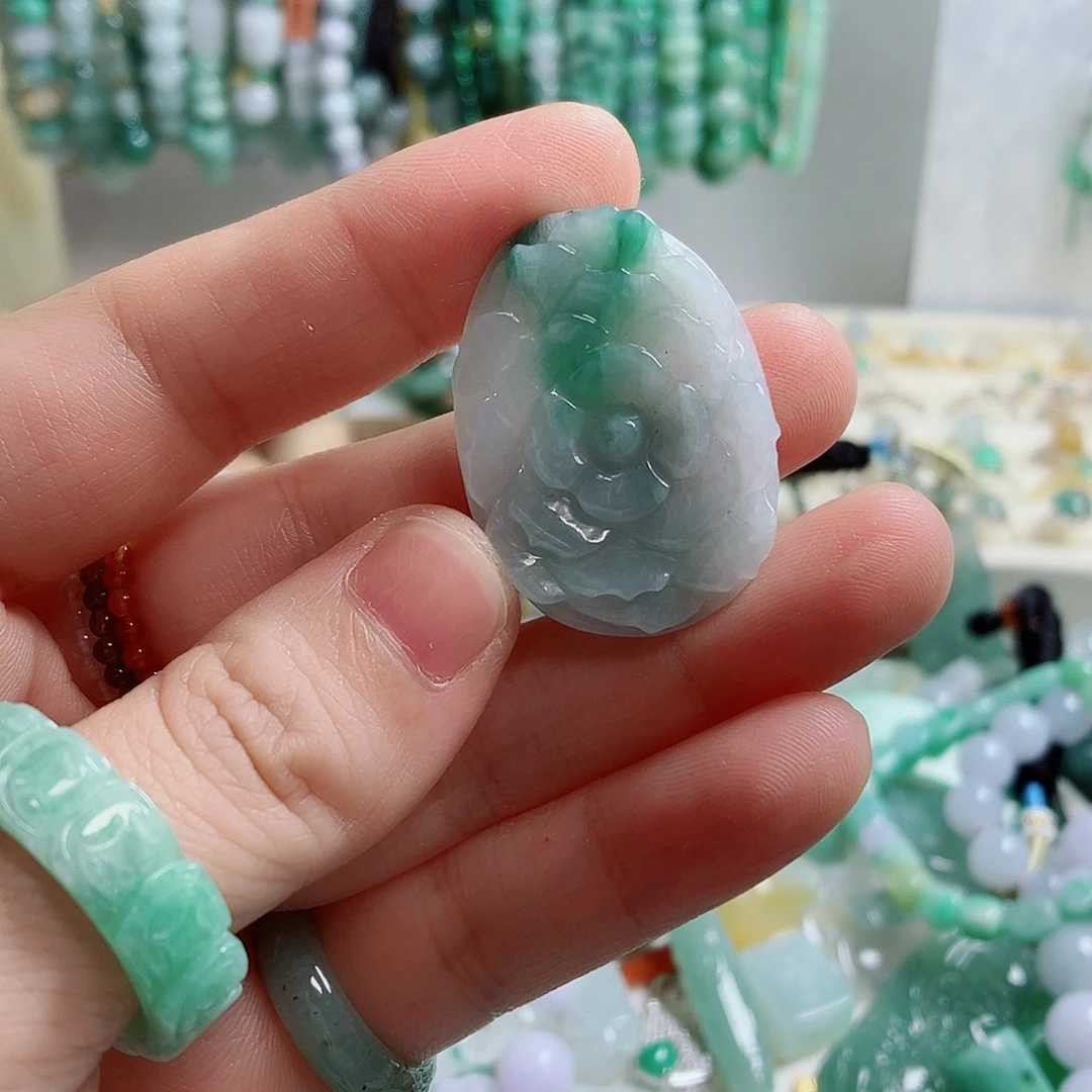 颈饰未镶嵌翡翠06